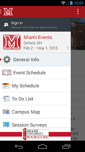 Miami University Events