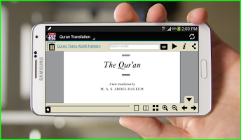 Abdel Haleem English Quran APK צילום מסך #2