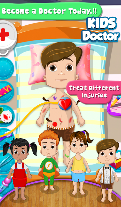 Android application Kids Doctor Examination screenshort