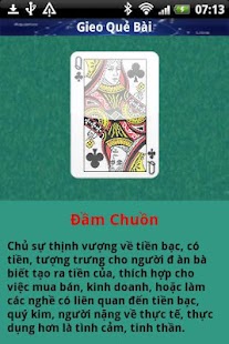 Gieo quẻ bài - Đoán lý số