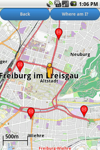 【免費旅遊App】Freiburg Amenities Map-APP點子