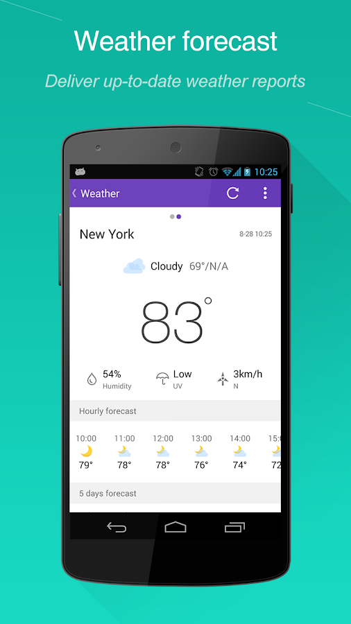 WeCal- Calendar Google/Weather - screenshot