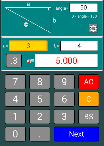 Pythagorean theorem