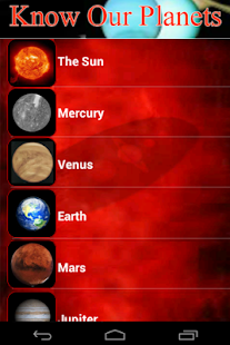 Free Know Our Planets APK for Android