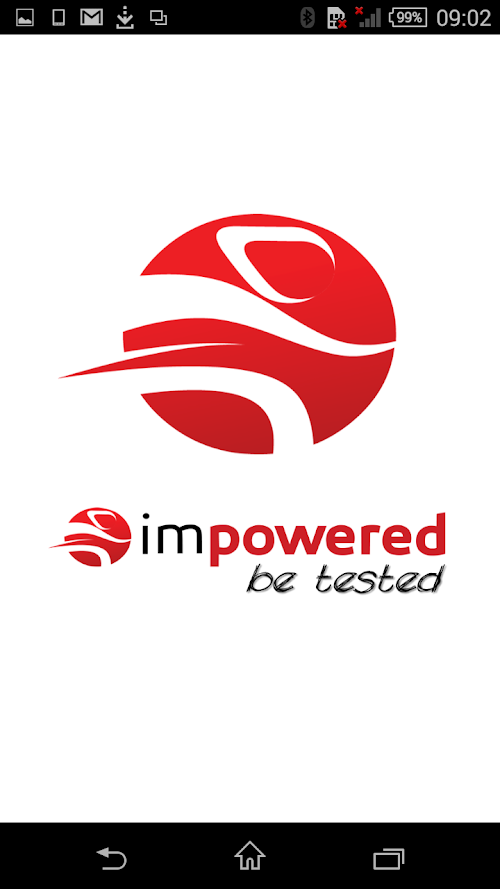 Android application impowered BeTested screenshort