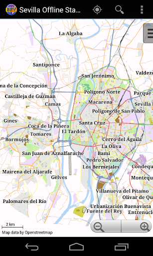 Seville Offline City Map