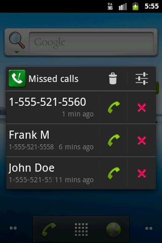 Sensible Missed Call Reminder