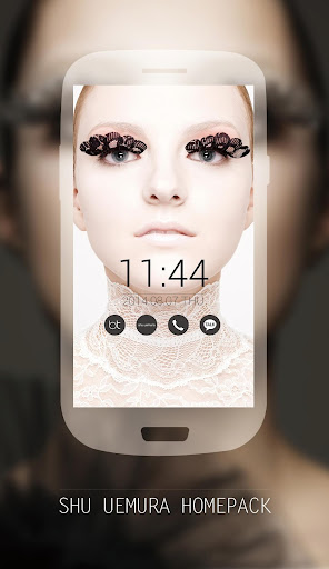 Shu uemura Buzz Launcher Theme