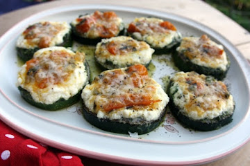 Grilled Zucchini Parmesan