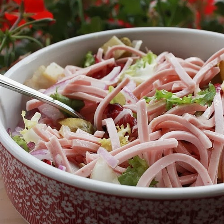 Homemade Sausage Salad Recipe Yummly