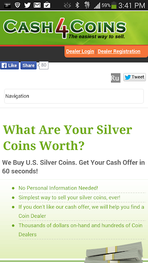 Sell Silver Coins Cash4Coins