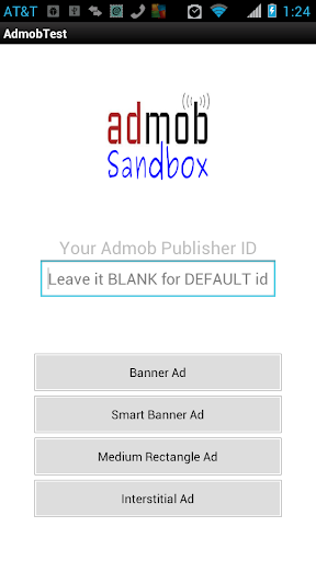 【免費生產應用App】Admob Sandbox-APP點子