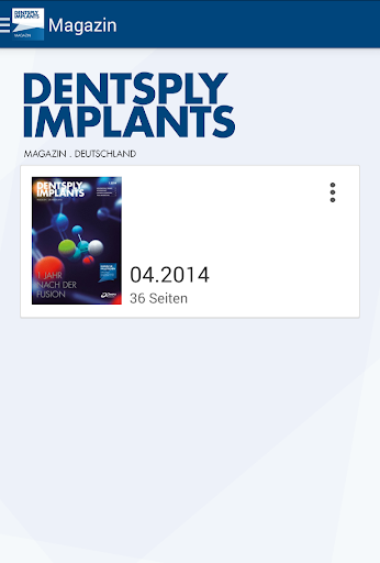 DENTSPLY Implants Magazin