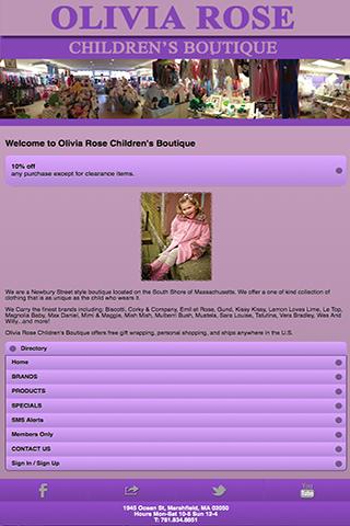 Olivia Rose Childrens Boutique