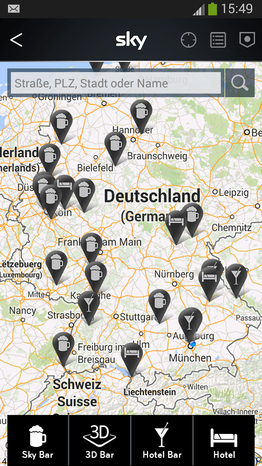Sky Finder Screen 3