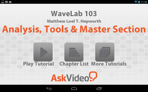 WaveLab - Tools Mastering