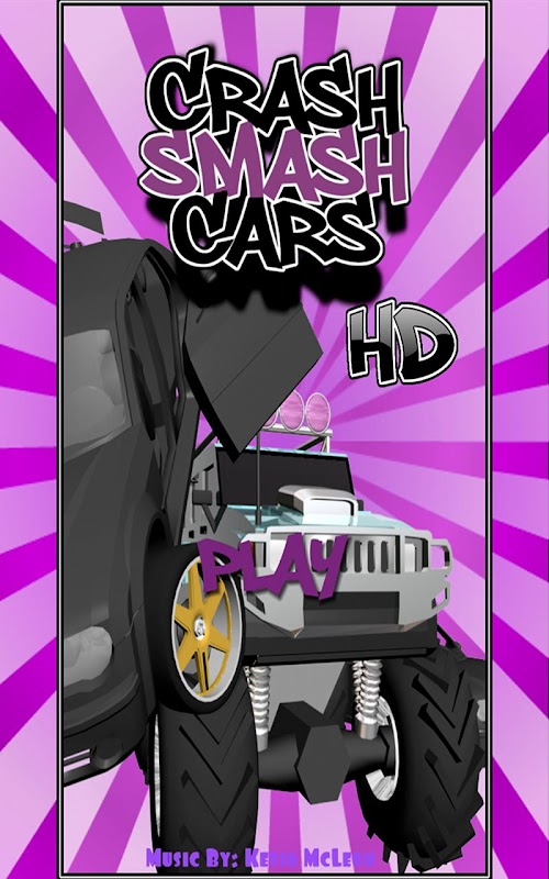 Android application Crash Smash Cars HD screenshort