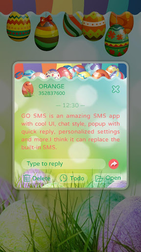 免費下載個人化APP|GO SMS PRO EASTER EGGS THEME app開箱文|APP開箱王