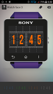 Free Sony SmartWatch 2 Flip Face APK for Android