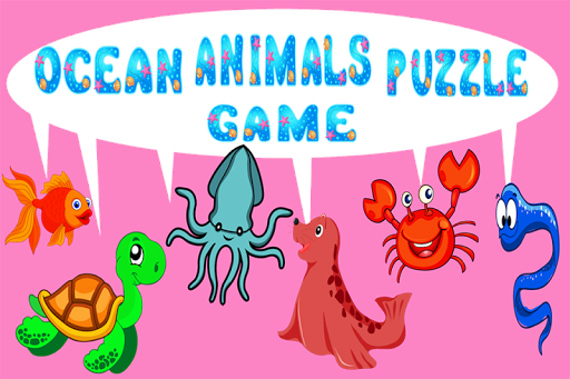 Ocean Animals Puzzle Game