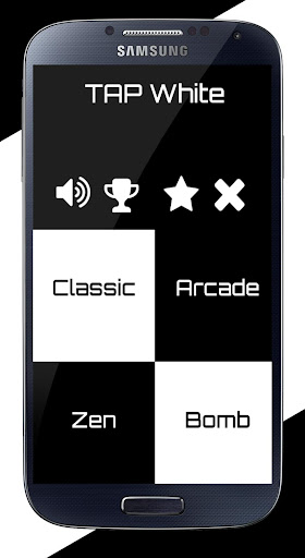 Tap White - Piano Tiles