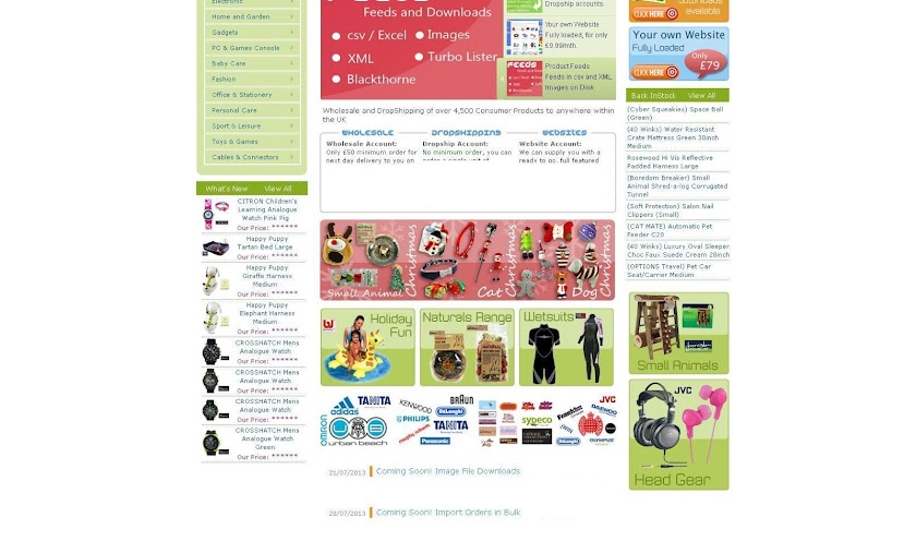 Wholesale Items &amp; Dropship Screen 2
