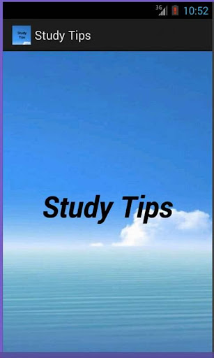 Study Tips