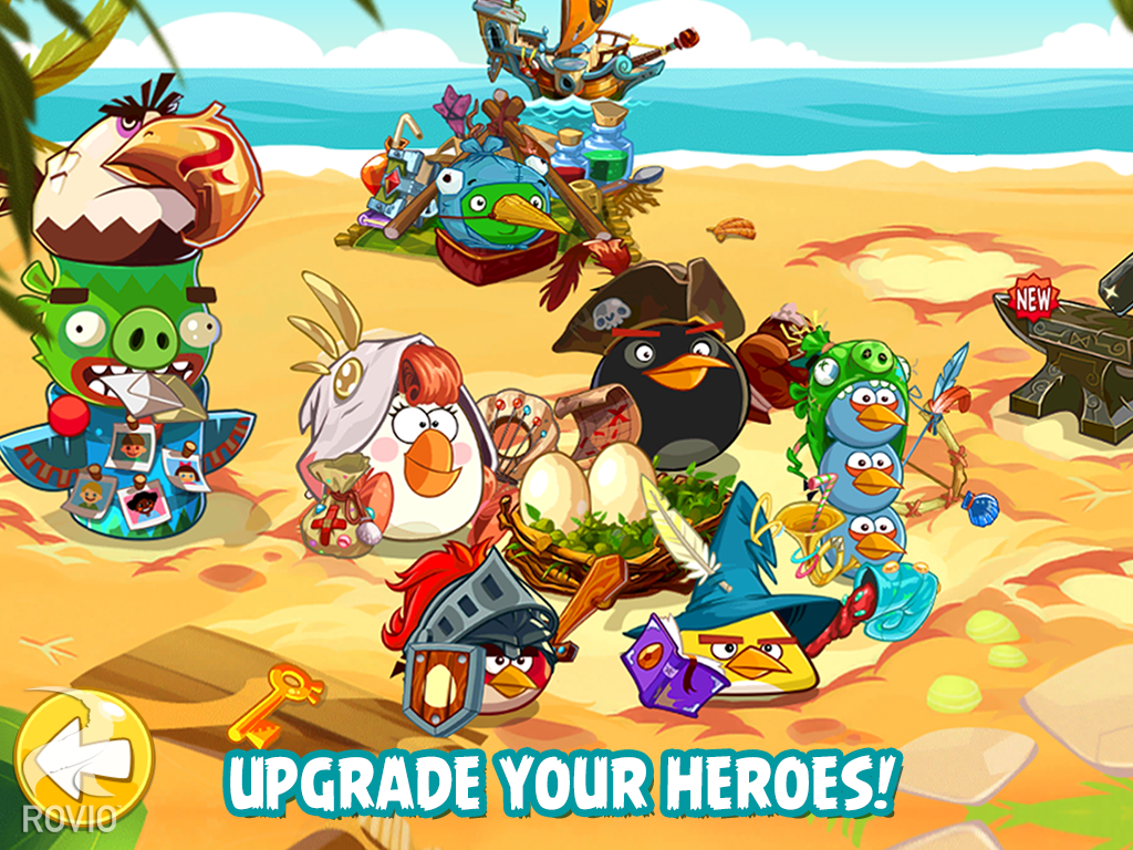 Angry Birds Epic v1.0.12 Apk Unlimited Coins/Gems/Crystals