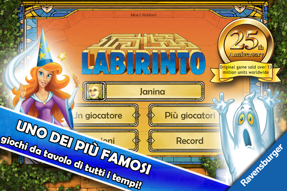 Android application THE aMAZEing Labyrinth screenshort