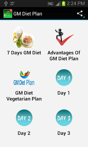 GM Diet Plan
