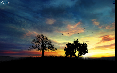 Sunset Hill Pro Live Wallpaper - screenshot thumbnail