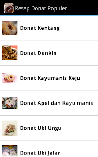 Resep Donat Populer