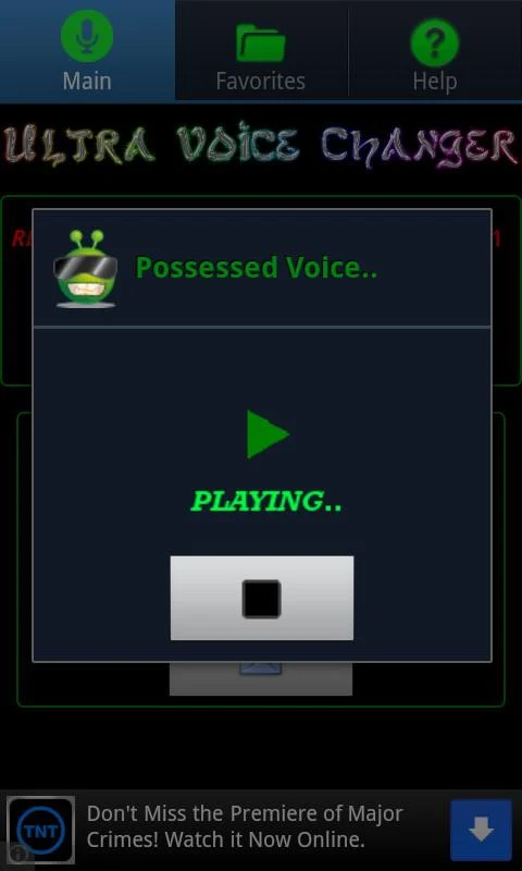 Ultra Voice Changer - screenshot