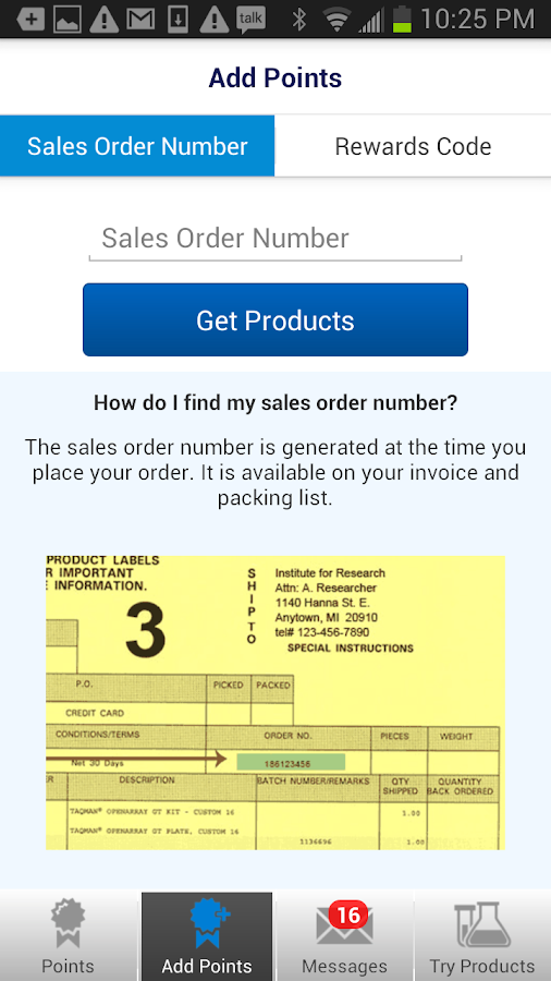   Life Science Rewards – Capture d'écran 