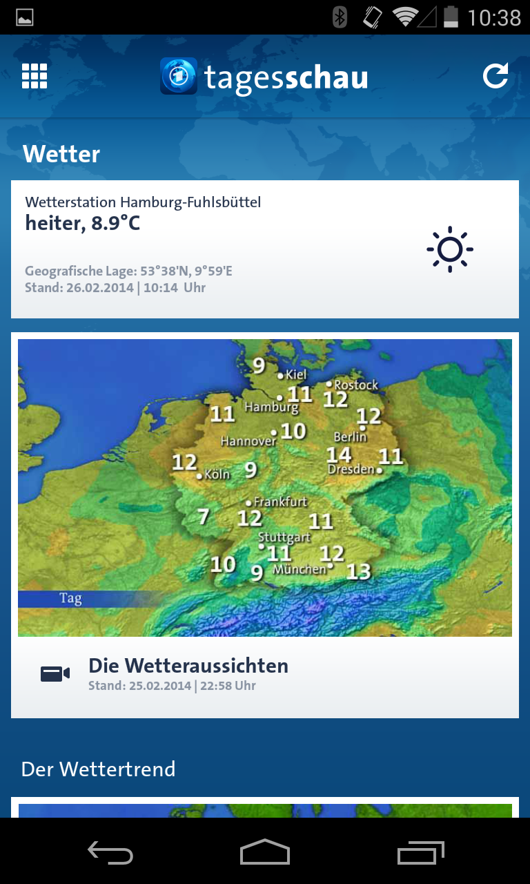 Tagesschau Screen 3