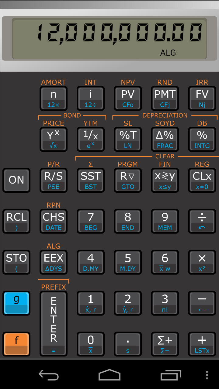 Andro12C Platinum Screen 2