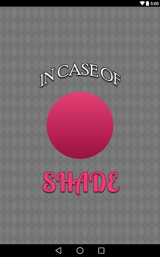    Shade Button- screenshot  