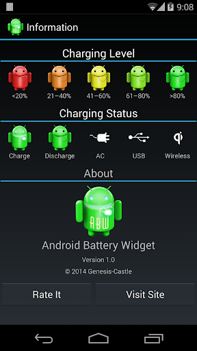 【免費工具App】Battery Widget for Android-APP點子