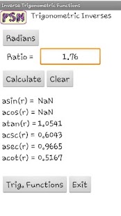 PSN Trigonometry Calculator Screenshots 3