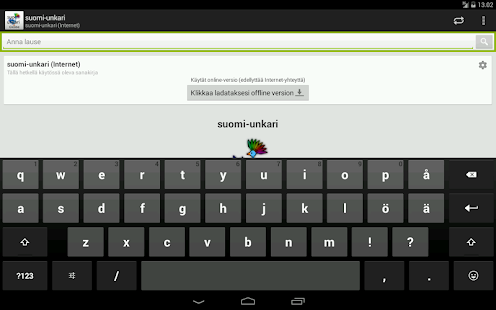 Finnish-Hungarian Dictionary Screenshots 6