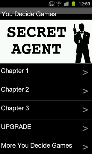 Secret Agent You Decide FREE