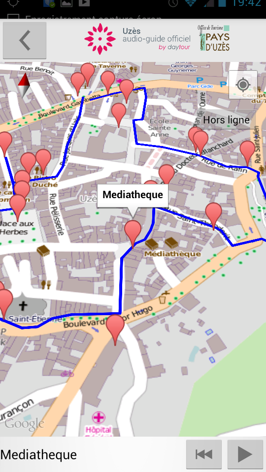 Uzès audio-guide officiel Screen 2