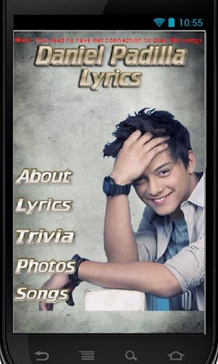 Daniel Padilla Song Lyrics