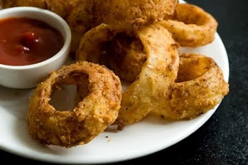 Spicy buttermilk onion rings