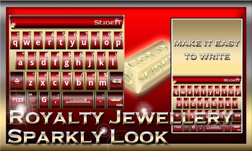 How to mod SlideIT Royalty Jewellery Skin patch 4.0 apk for android
