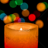 orange candle by Vibeke Friis -  