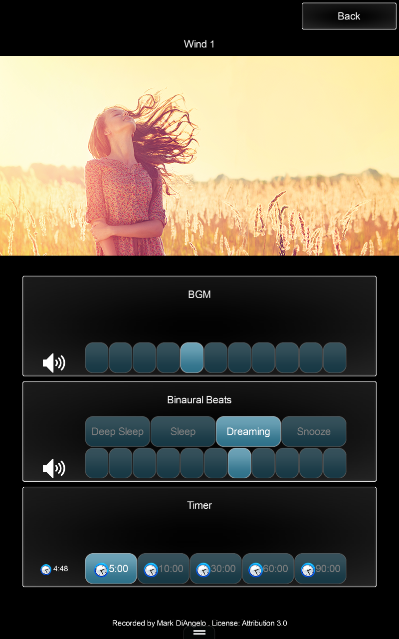 Perfect Sleep w/Binaural Beats Screen 2