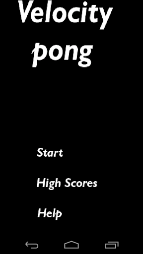 Velocity Pong