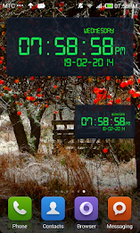 Electronic Digital Clock poster 2