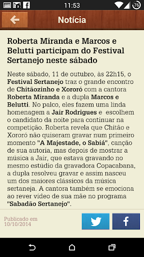 免費下載娛樂APP|Festival Sertanejo SBT app開箱文|APP開箱王